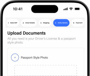 Step 2: Upload ID and Photo